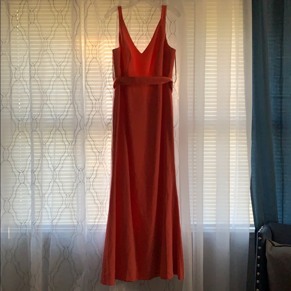 Coral gown